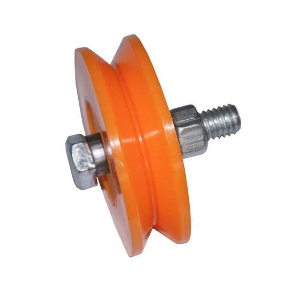 Roldana Nylon Laranja Maciça 50(2) Tipo V Para Parafuso - Ferrosul - 1