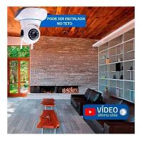 Câmera Segurança Babá Eletrônica Wifi Ip Visão Noturna