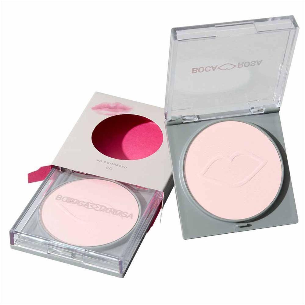 Boca Rosa Pó Compacto Translucido Jujuba 9g - 5