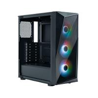 Gabinete Cooler Master Cmp 520 Lateral De Vidro - 3 Fans Led Argb- Preto - Cp520-kgnn-s00 - 1