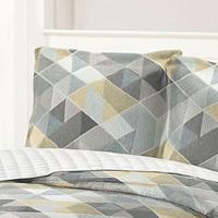 Kit Cobre Leito Colcha Queen Boutik Dupla Face - Estampa 66 - 100% Poliéster - 3