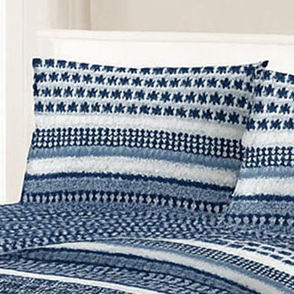 Kit Cobre Leito Colcha Queen Boutik Dupla Face - Estampa 65 - 100% Poliéster - 3