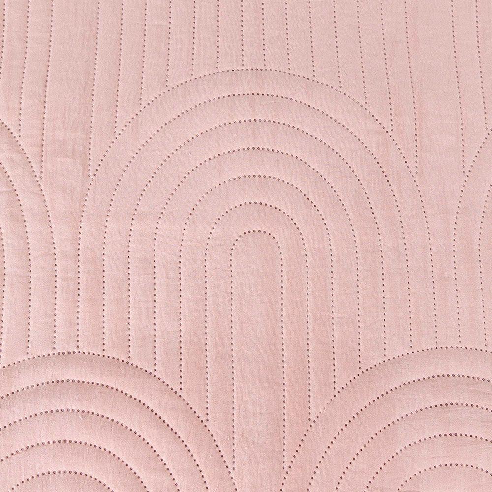 Cobre Leito Colcha King Ternura 3 Peças Rosa - 100% Poliéster - 4