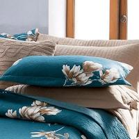 Kit Cobre Leito Colcha Queen Boutik Dupla Face - Estampa 60 - 100% Poliéster - 3