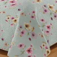 Kit Cobre Leito Colcha Queen Boutik Dupla Face - Estampa 55 - 100% Poliéster - 2