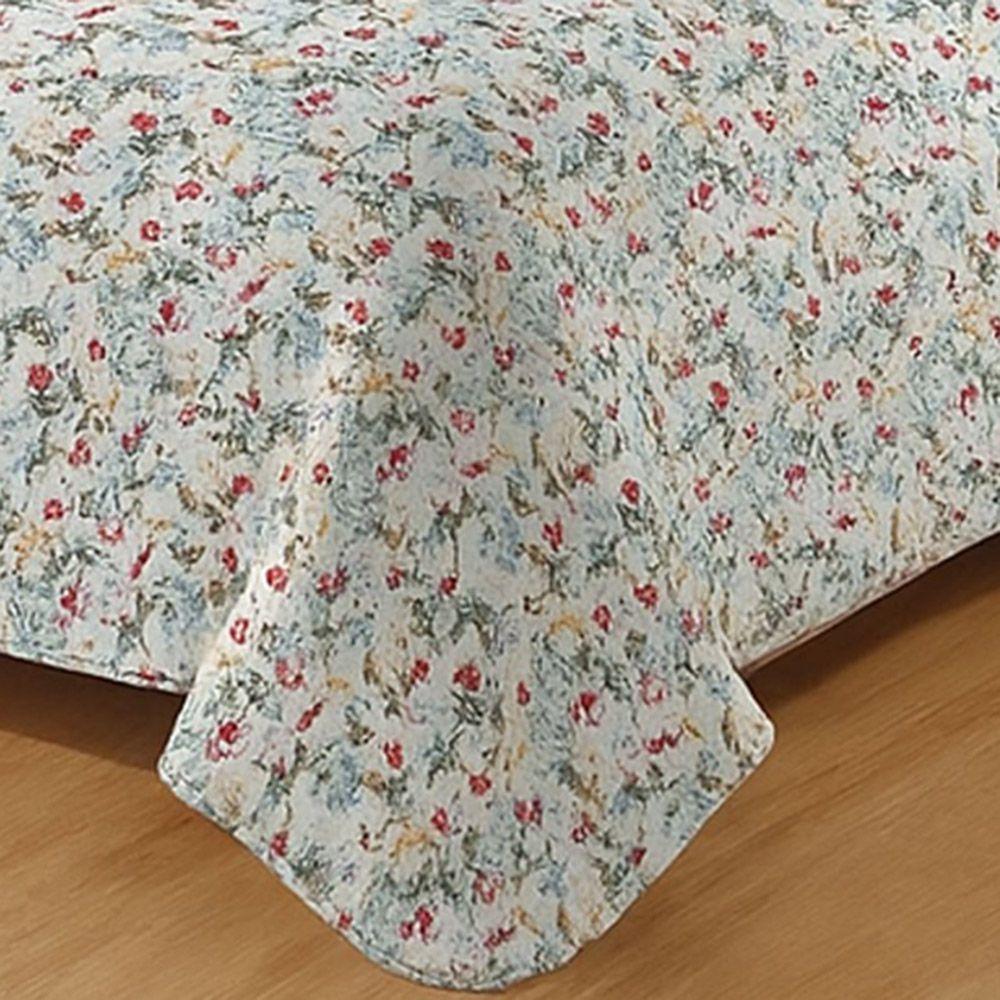 Kit Cobre Leito Colcha Queen Boutik Dupla Face - Estampa 53 - 100% Poliéster - 2