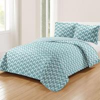 Kit Cobre Leito Colcha King Boutik Dupla Face - Estampa 67 - 100% Poliéster - 1