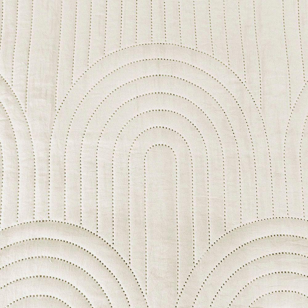 Cobre Leito Colcha Queen Ternura 3 Peças Baunilha - 100% Poliéster - 4