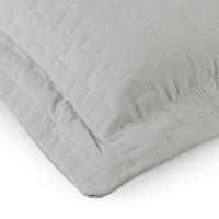 Cobre Leito Colcha Queen Milano 3 Peças Cinza - 100% Poliéster - 3