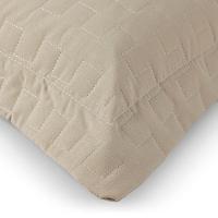 Cobre Leito Colcha Padrão Milano 3 Peças Cáqui - 100% Poliéster - 3