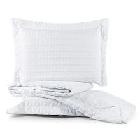 Cobre Leito Colcha Queen Milano 3 Peças Branco - 100% Poliéster - 1
