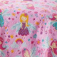 Kit Cobre Leito Colcha Bouti Solteiro Infantil 2 Peças - Fadinha - 100% Poliéster - 3