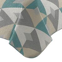 Kit Cobre Leito Colcha Queen Boutik Dupla Face - Estampa 63 - 100% Poliéster - 2