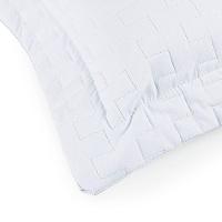 Cobre Leito Colcha King Milano 3 Peças Branco- 100% Poliéster - 4