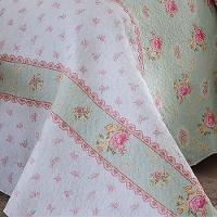 Kit Cobre Leito Colcha Queen Boutik Dupla Face - Estampa 58 - 100% Poliéster - 2