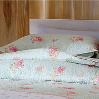 Kit Cobre Leito Colcha Queen Boutik Dupla Face - Estampa 58 - 100% Poliéster - 3