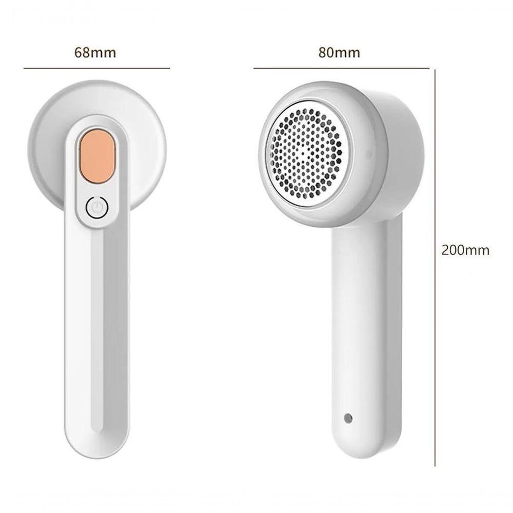 Removedor Elétrico De Pelos Fiapos Branco - 4