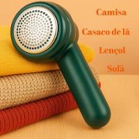 Removedor Elétrico De Pelos Fiapos Verde - 5