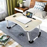 Mesa Colo Portátil Dobrável Suporte Multiuso Preto - 3