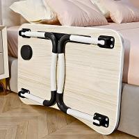 Mesa Colo Portátil Dobrável Suporte Multiuso Preto - 5