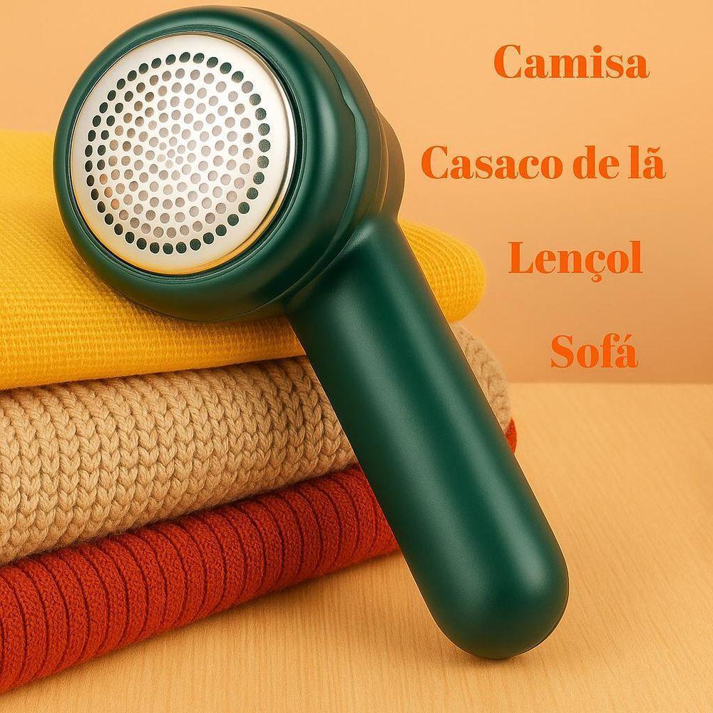 Removedor Elétrico Pelos Fiapos Branco - 5