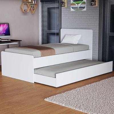 Bicama Solteiro MDF Praticidade Conforto E Qualidade