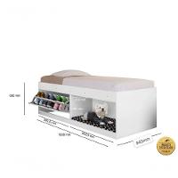 Cama Pet Solt. Com Sapateira Embutida Vanessa Framar Branca - 3