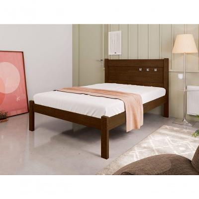 Cama Casal Convencional Tradicional Paola Framar 100%MDF
