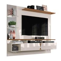 Painel Para Tv Intense Lukaliam Off White / Damasco Off White / Damasco - 1