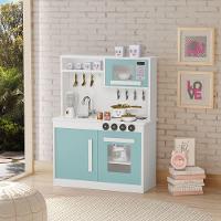 Cozinha Infantil Brincar De Faz De Conta Em MDF Menta - 1