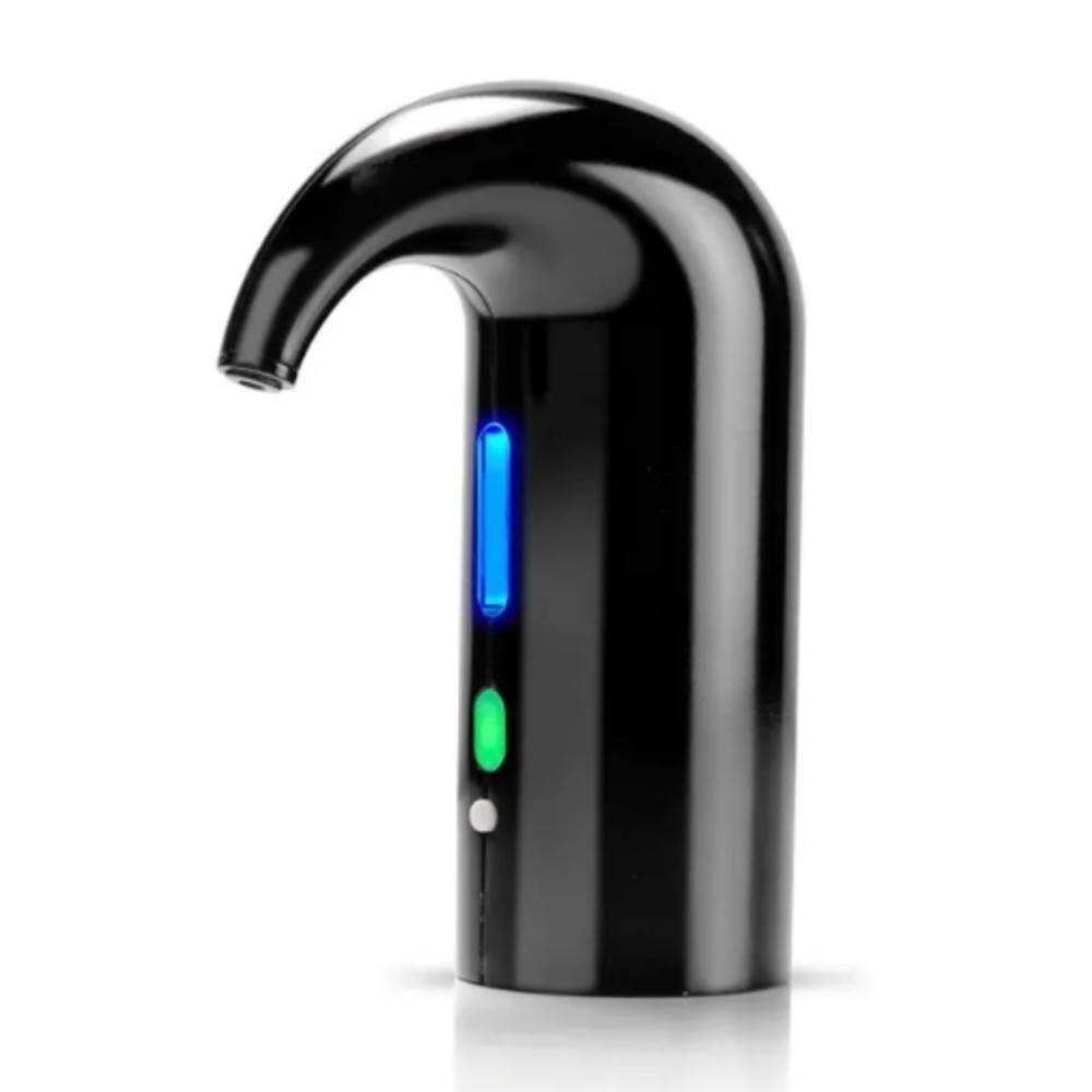 Aerador Vinho Eletrico Dispenser Decantador Automatico Bomba Inox Preta Garrafa Inteligente Premium - 4