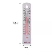Termometro Ambiente Parede Casa Sauna Escritório Sitio Interno Externo Analogico Higrometro Escala - 6