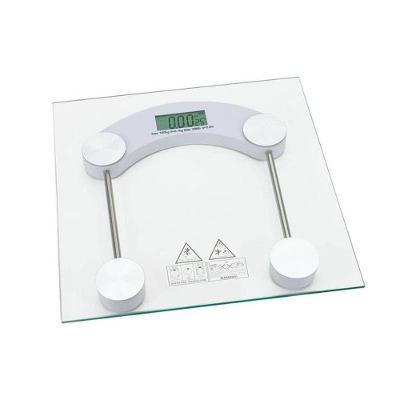 Balança Corporal De Vidro Temperado Display Lcd 180 Kilos