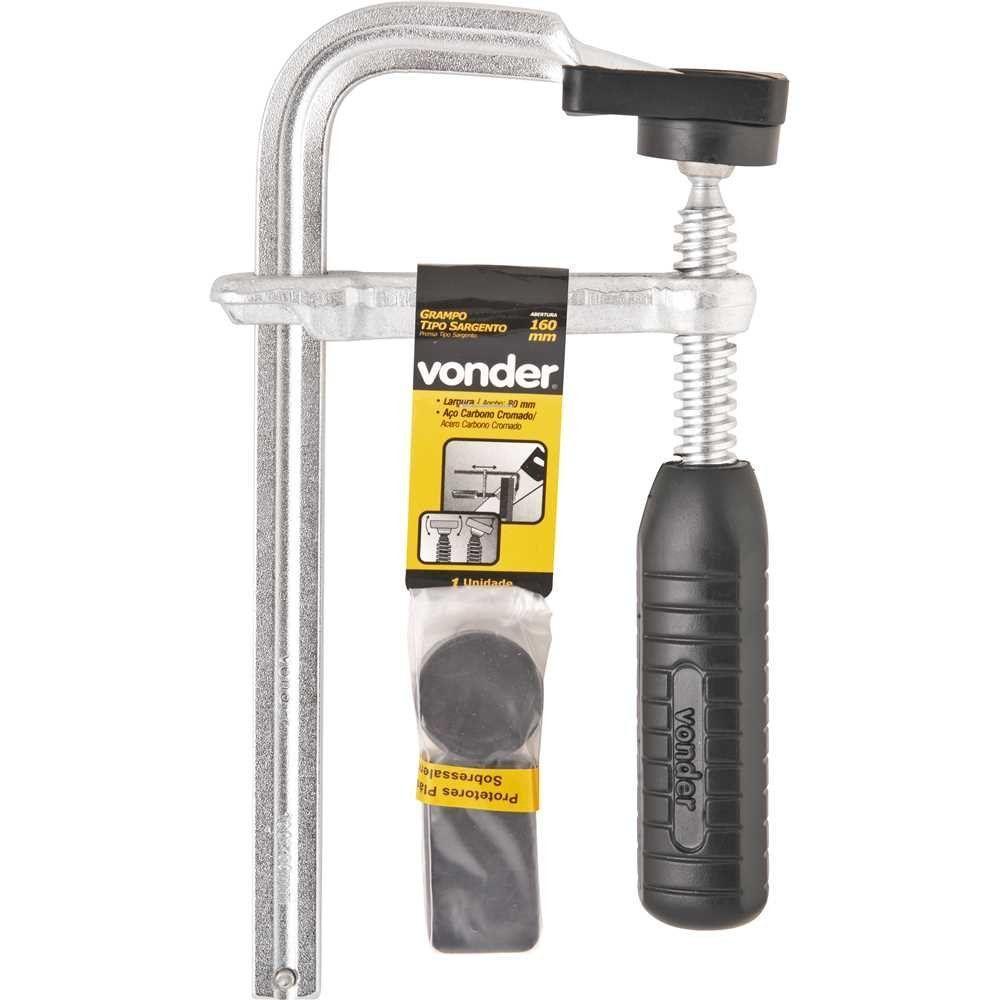 Grampo Sargento 160x80mm Vonder - 2