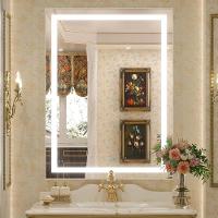 Espelho Jateado Com 3 Tons De LED e Touch Screen Fonte Slim 70x50 - 5