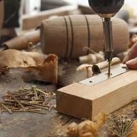 Kit 100 Parafusos 4,0x25 4x25 para Madeira Chipboard Phillips Atarraxante Cabeça Chata MDF MDP - 2