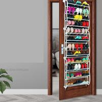 Sapateira De Porta Gigante 72 Calcados 12 Prateleiras Vertical 36 Pares De Sapatos E Tenis Em Metal