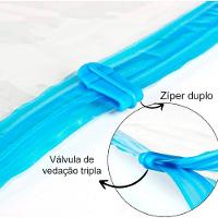 Kit 10 Sacos Zip A Vácuo + Bomba Para Vácuo - 3