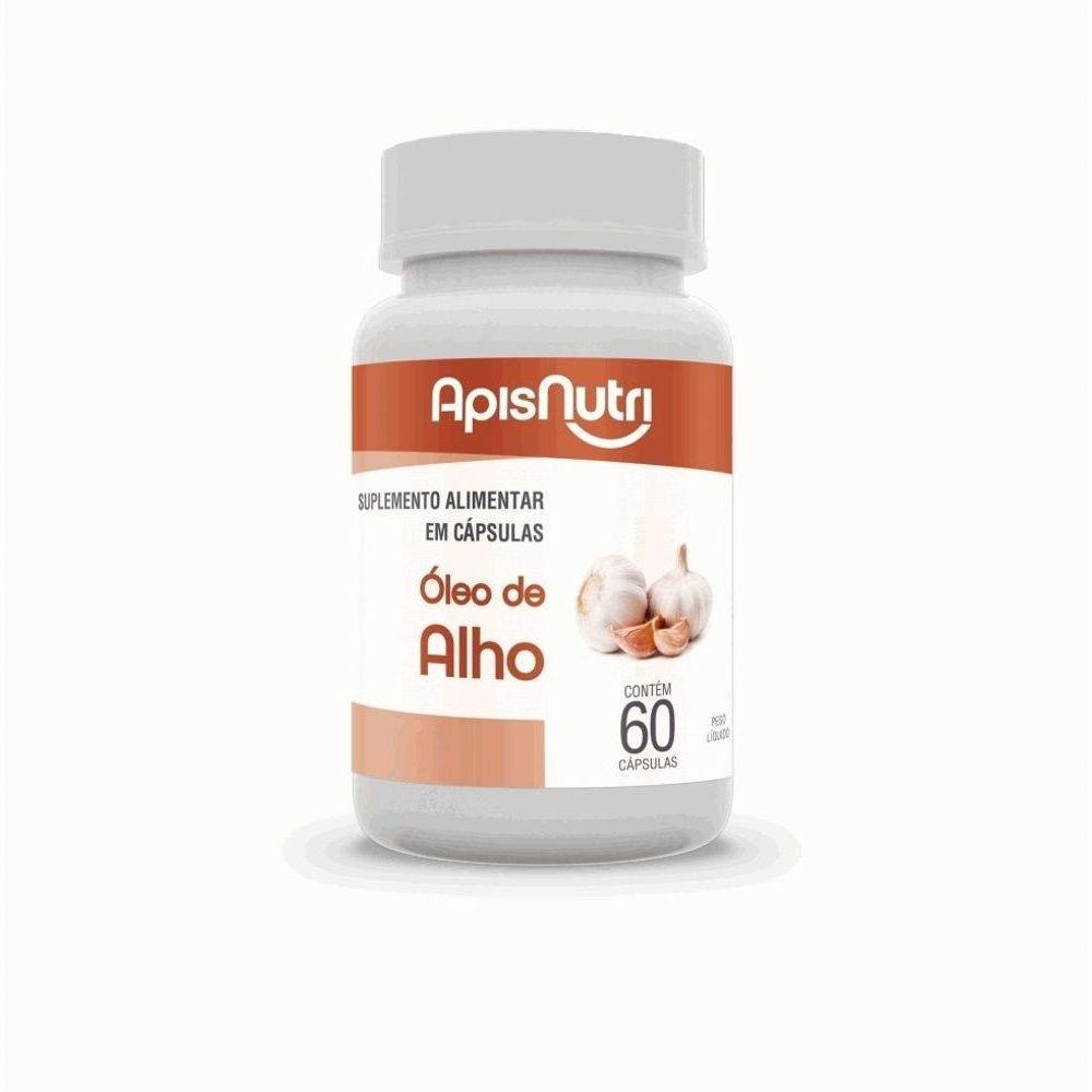 Óleo De Alho 500mg 60 Caps Padrão Único - 1