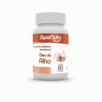 Óleo De Alho 500mg 60 Caps Padrão Único