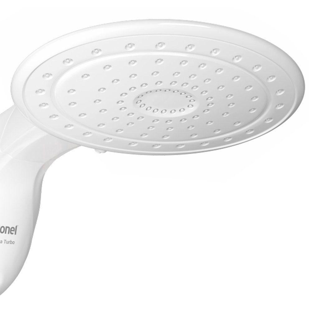 Chuveiro Zagonel Optima Turbo Eletrônico Branco 220v - 7700w - 3