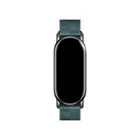 Bracelete De Couro Para Xiaomi Smart Band 8 Verde - 2