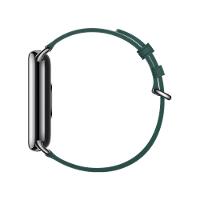Bracelete De Couro Para Xiaomi Smart Band 8 Verde - 3