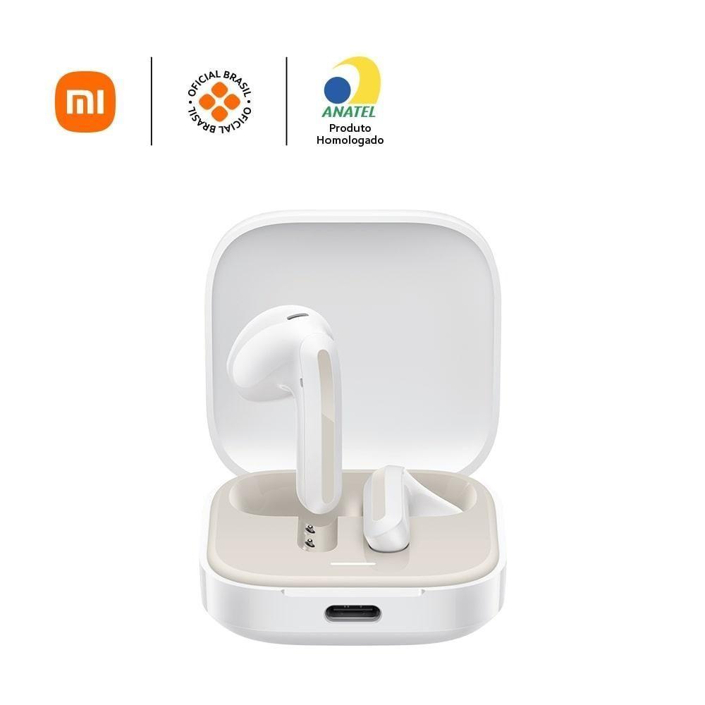 Fone Bluetooth Redmi Buds 6 Active Xiaomi Branco - 7