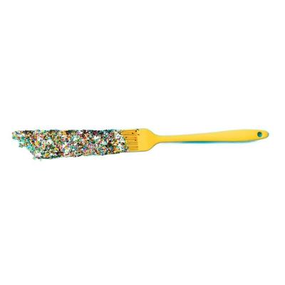 Pincel De Silicone Duplo Pequeno Ideal Para Suas Artes