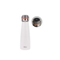 Squeeze 475ml De Aço Inox Com Display Led KKF Branco - 1