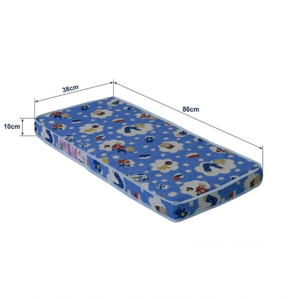 Colchão De Espuma D18 Para Mini Berço Moisés 86x38x10cm - 2