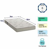 Cama Infantil Montessoriana Casinha Com Colchão E Telhado Em Mdp Branco - 9
