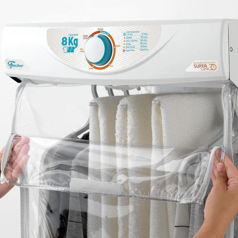 Secadora De Roupas Fischer Super Ciclo 8Kg - Branca 28200 110V - 4