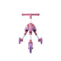 Triciclo Infantil Dobrável Rosa E Lilás - Leve E Compacto Para Crianças - 5